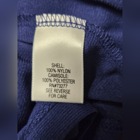 Apt. 9 Woman 2X Top Cami With Sheer Built In Overlay Wide Short Sleeve Tie Belt - Picture 6 of 6